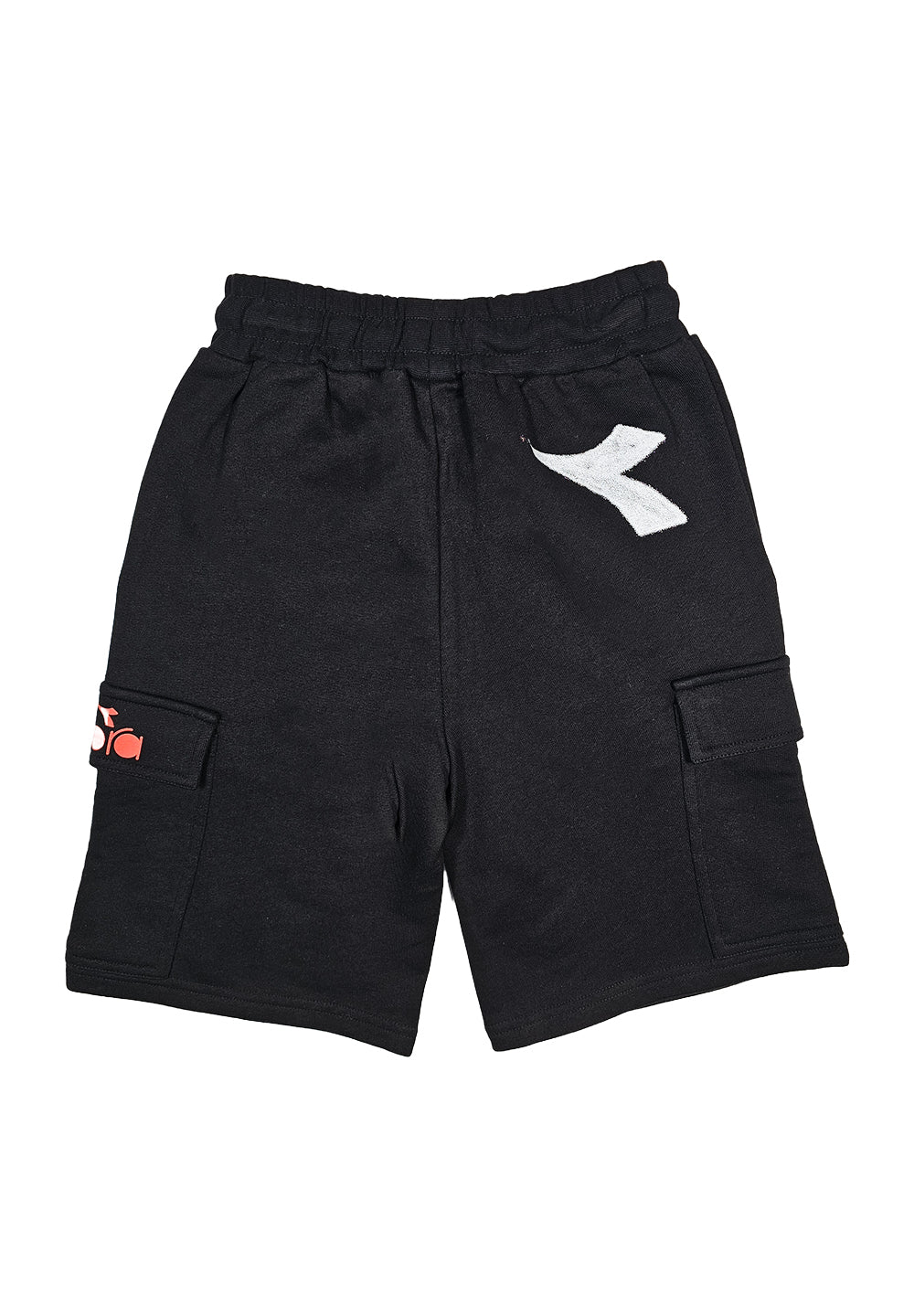 Bermuda felpa nero per bambino - Primamoda kids
