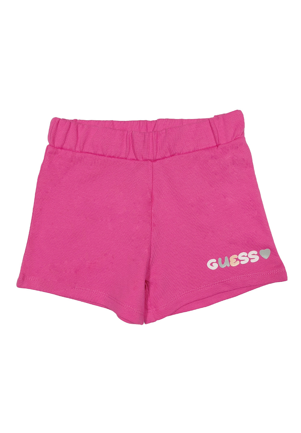 Short felpa fuxia per neonata