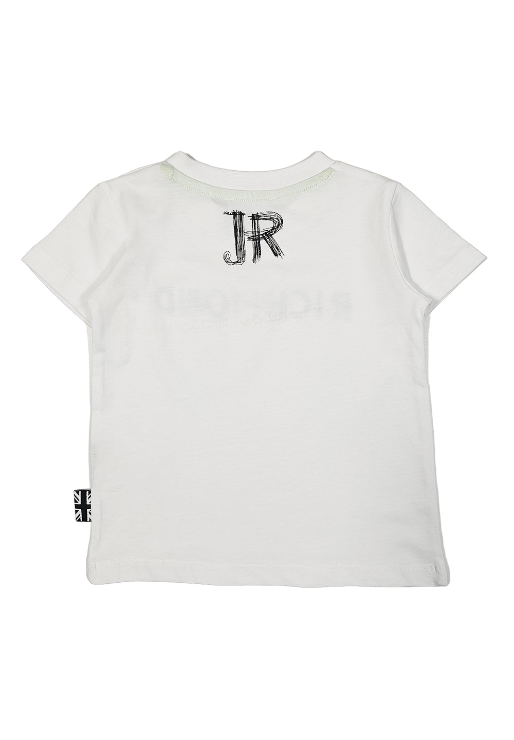 Weißes T-Shirt für Neugeborene