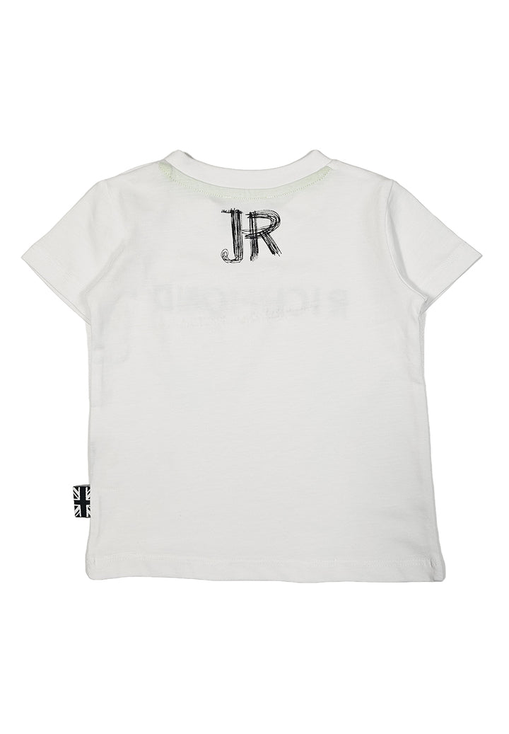 Weißes T-Shirt für Neugeborene