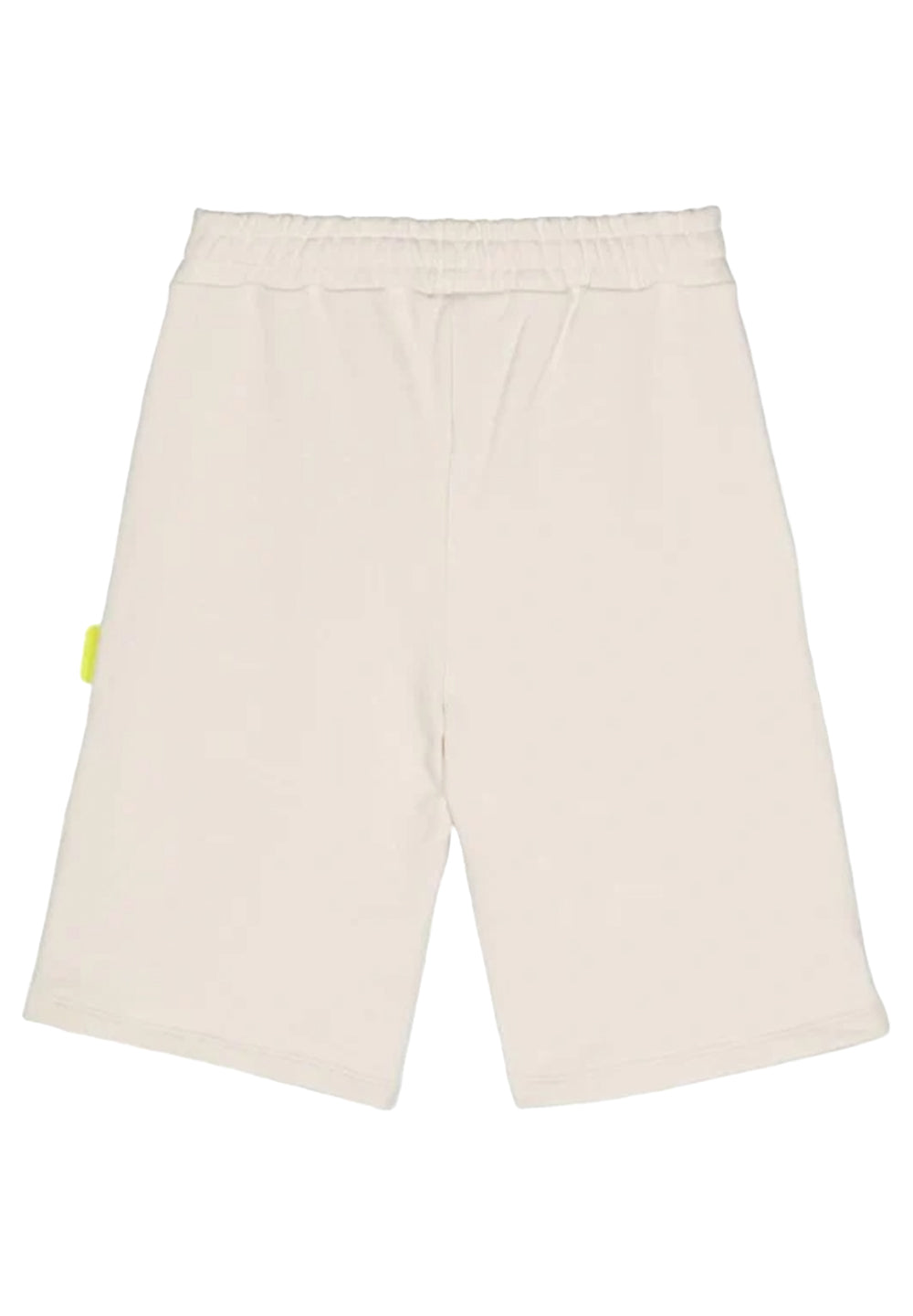 Bermuda felpa crema per bambino