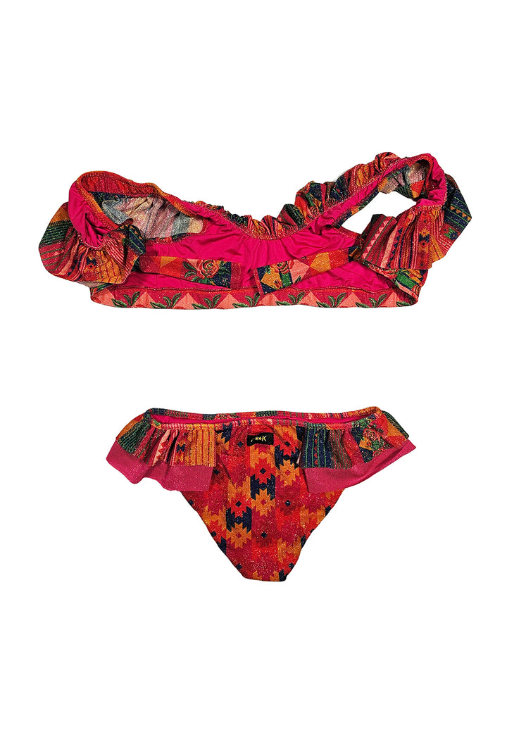 Costume bikini multicolor per bambina - Primamoda kids