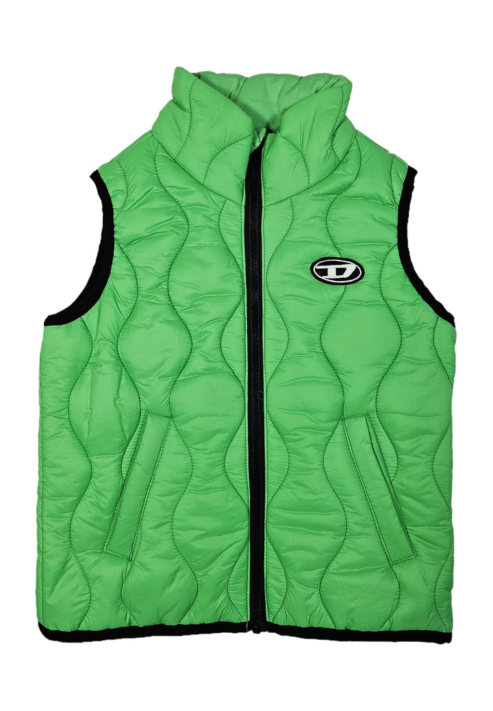 Gilet vert pour nouveau-né