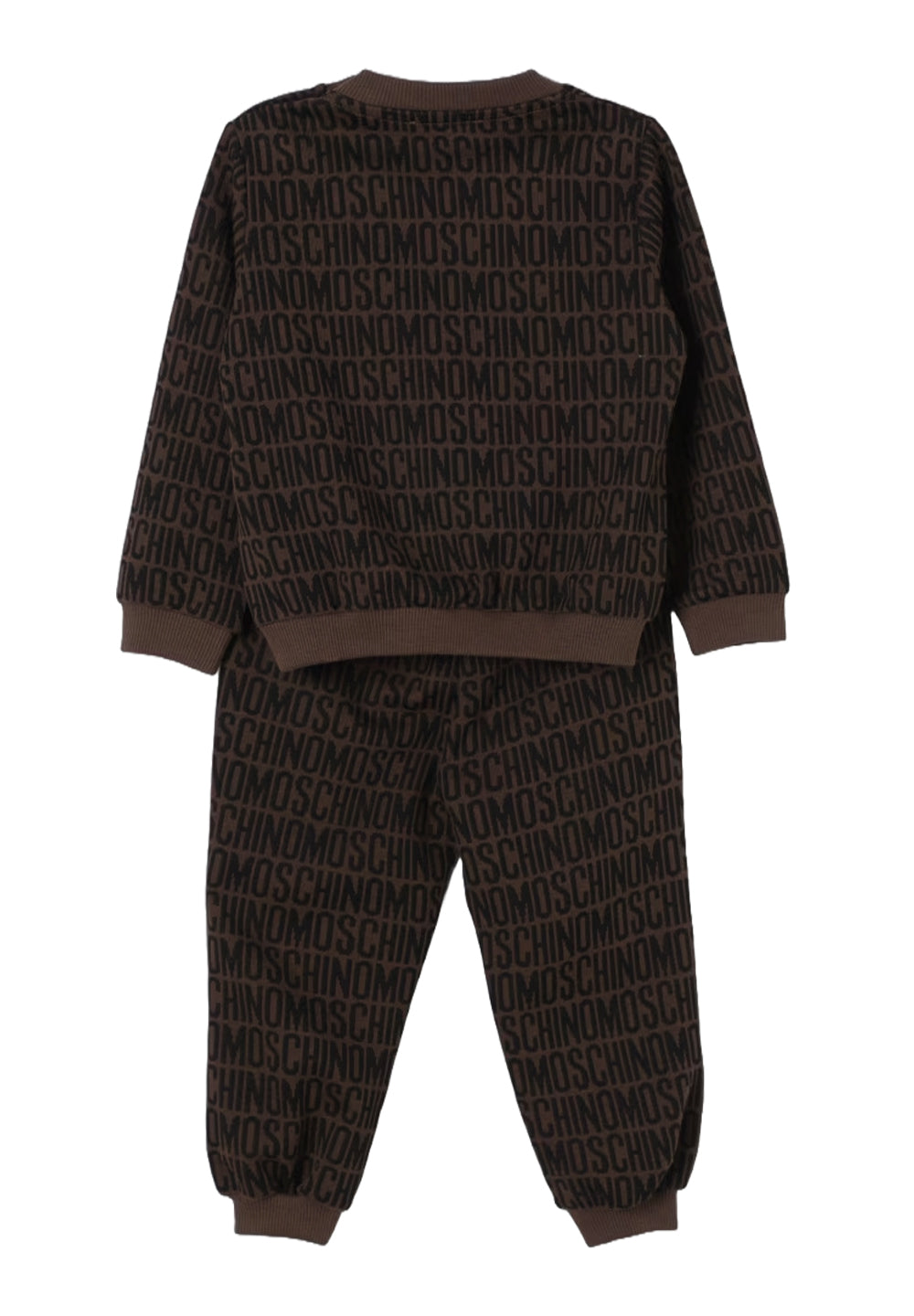 Ensemble sweat-shirt marron pour nouveau-né