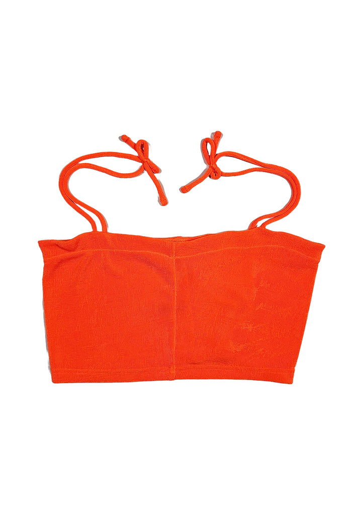 Top arancione per bambina - Primamoda kids
