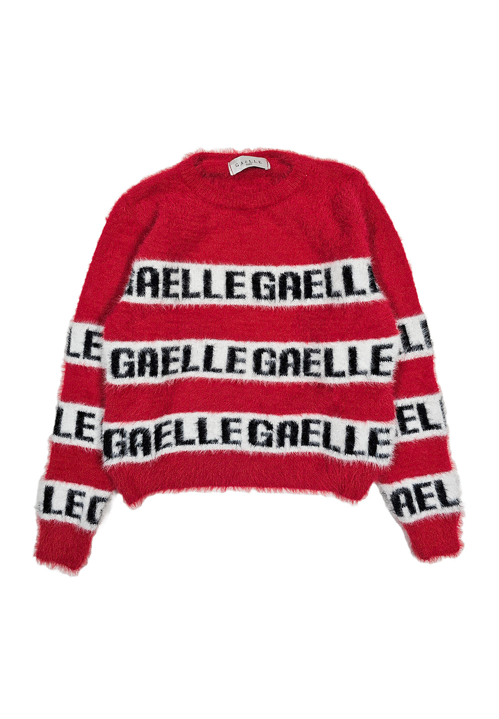 Pull rouge pour fille
