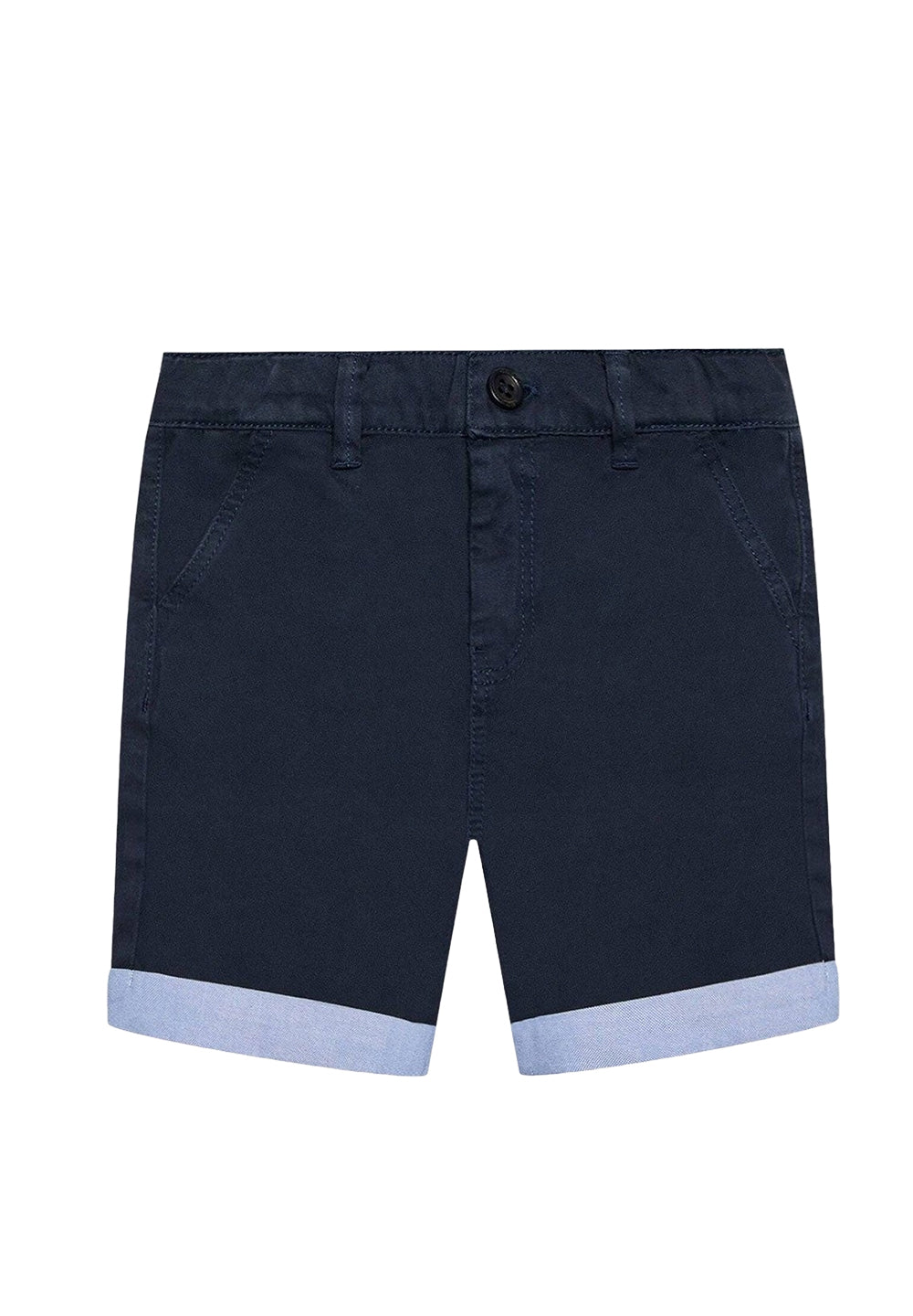Bermuda blu per neonato