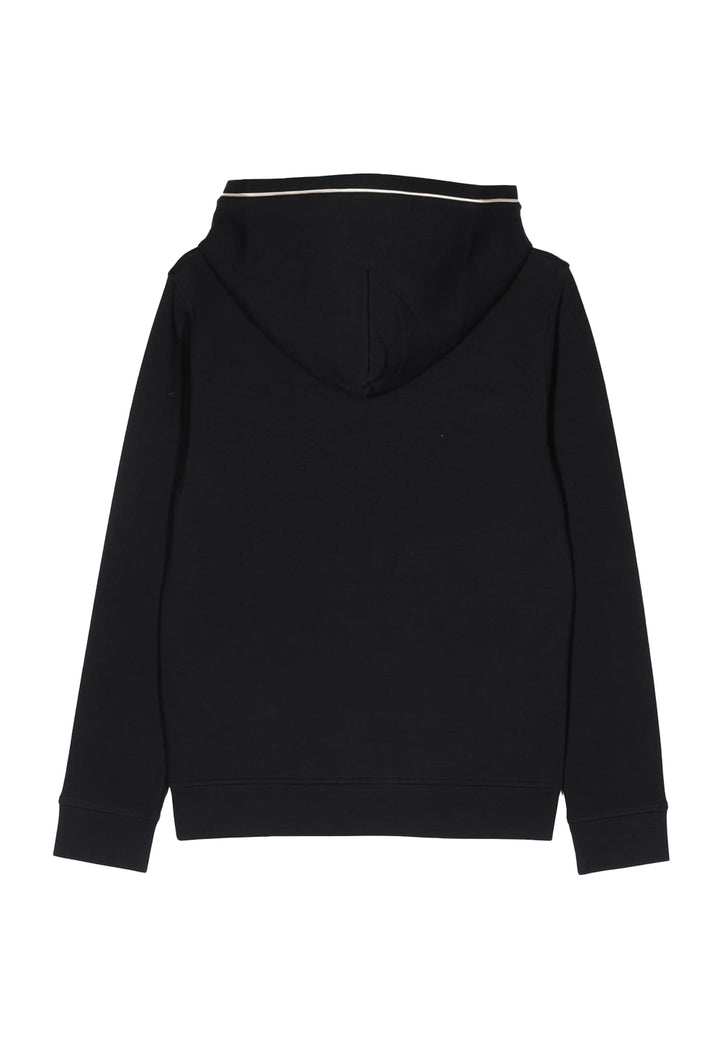 Felpa cappuccio blu navy per bambino