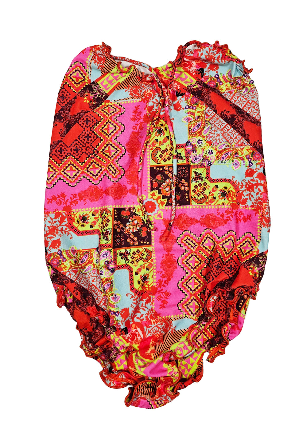 Costume intero multicolor per bambina