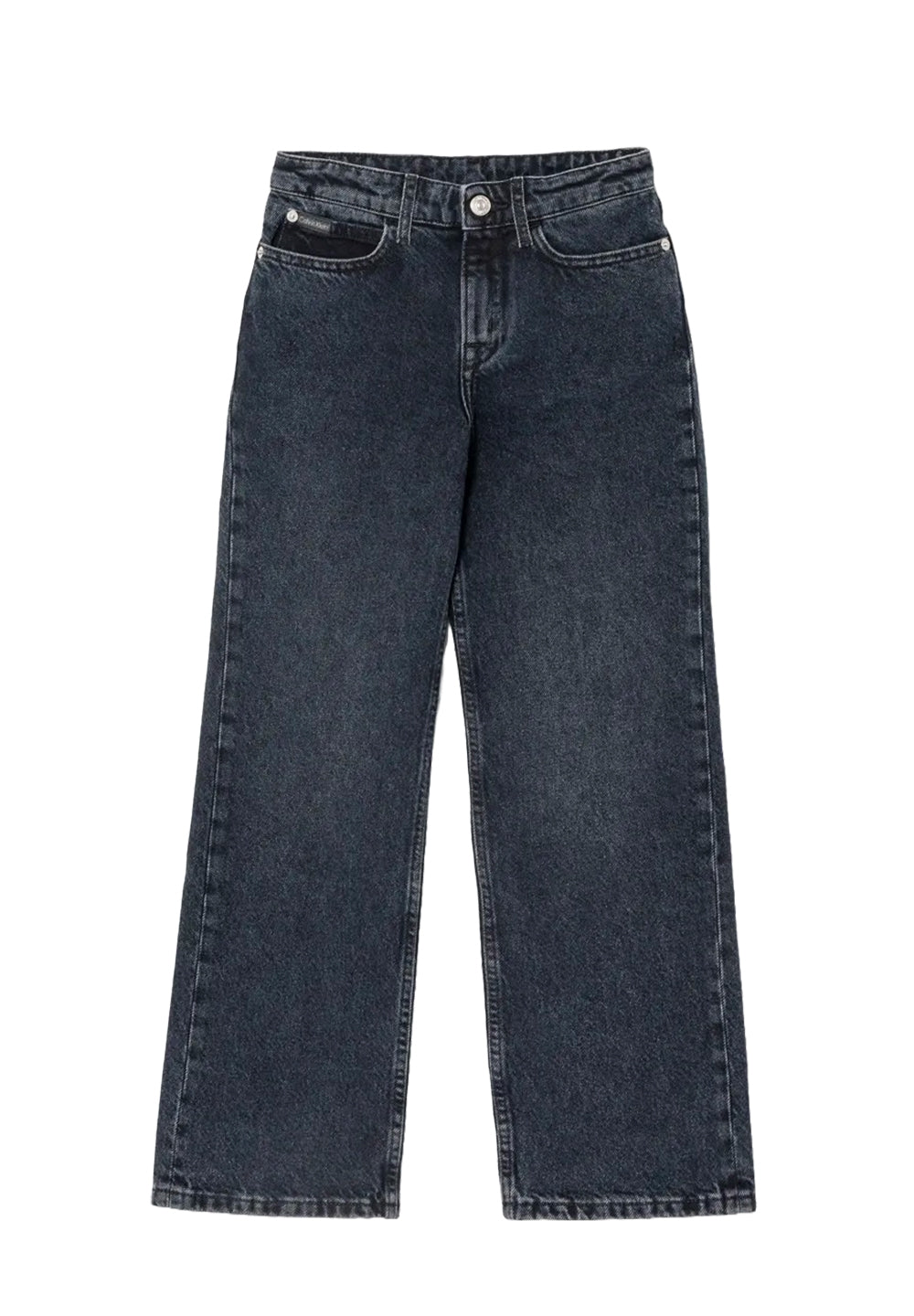 Jeans blu denim scuro per bambina