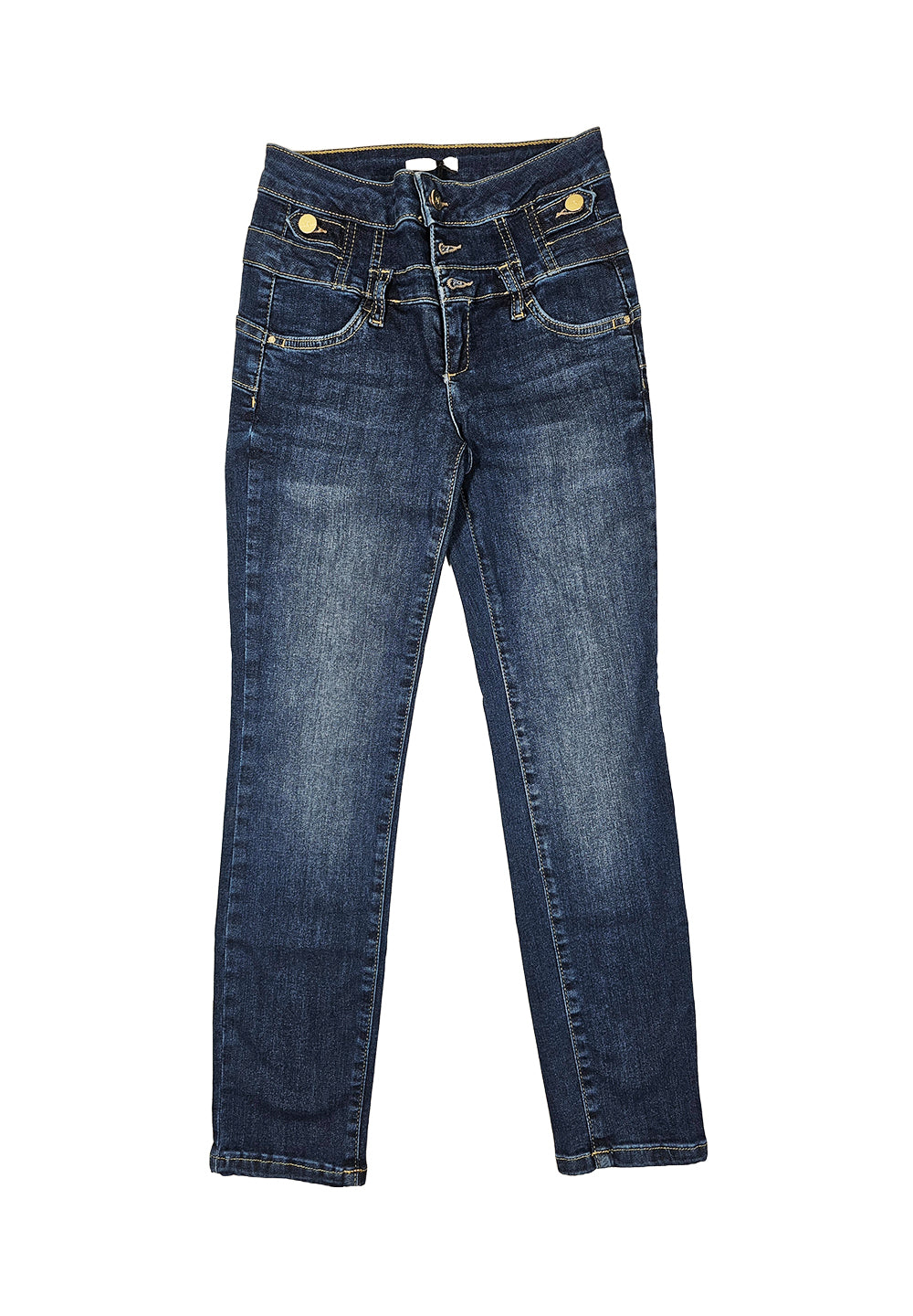Jeans blu denim per bambina