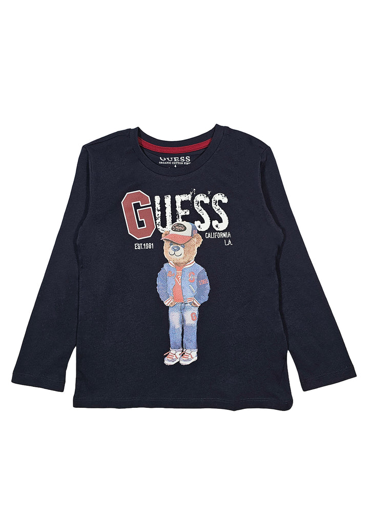 T-shirt blu per bambino