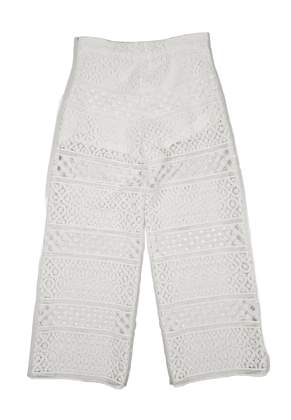 Pantalone bianco per bambina