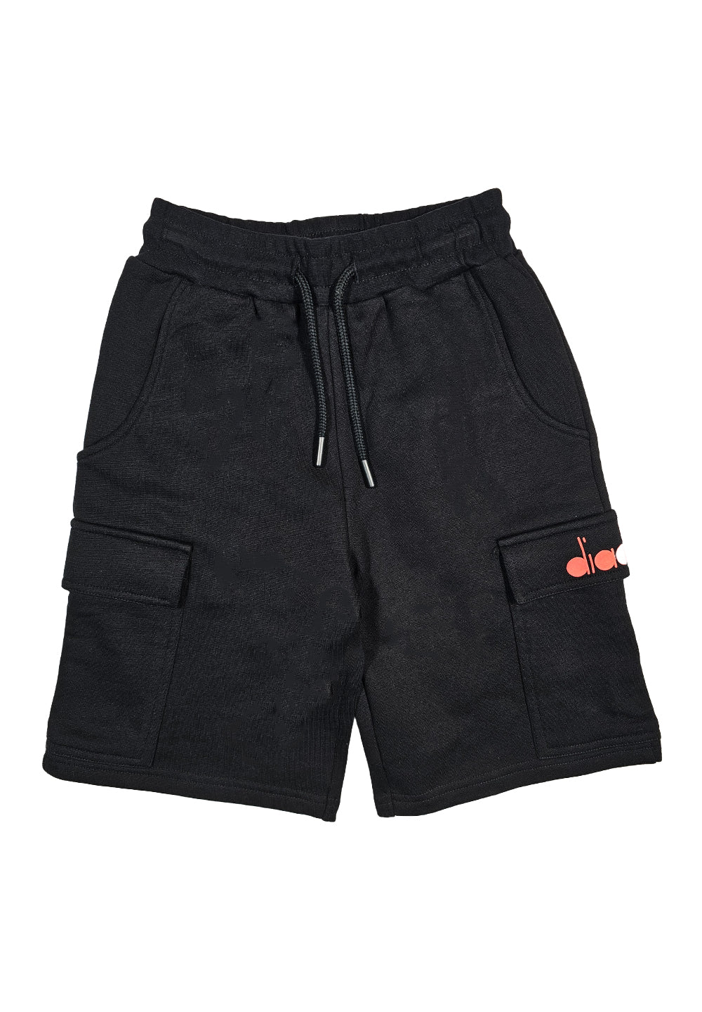 Bermuda felpa nero per bambino - Primamoda kids