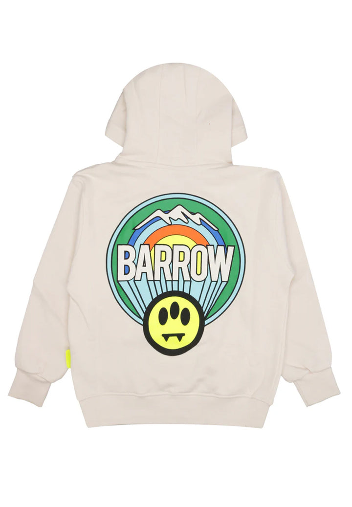 Felpa cappuccio crema per bambino