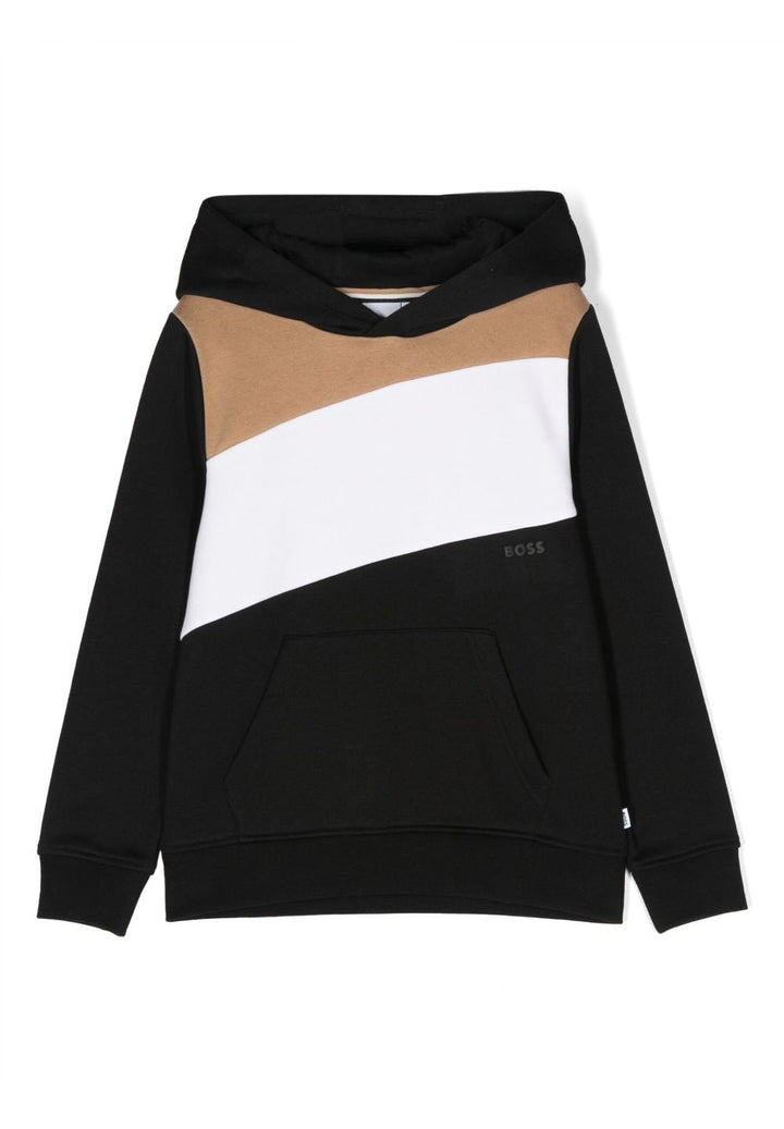 Sweat à capuche multicolore pour enfants