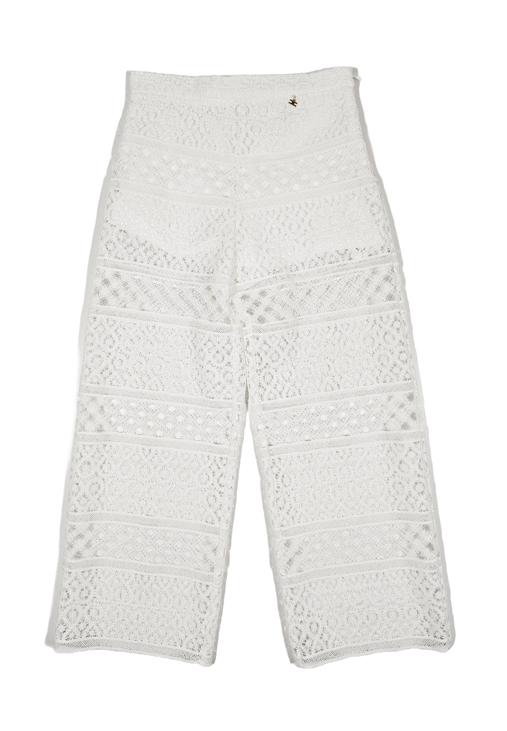 Pantalone bianco per bambina