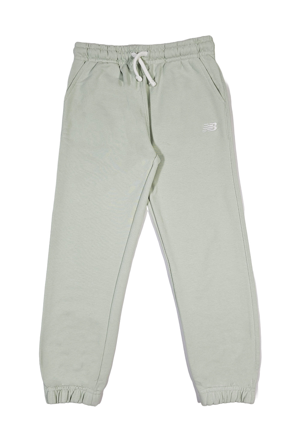Pantalone felpa verde menta per bambina