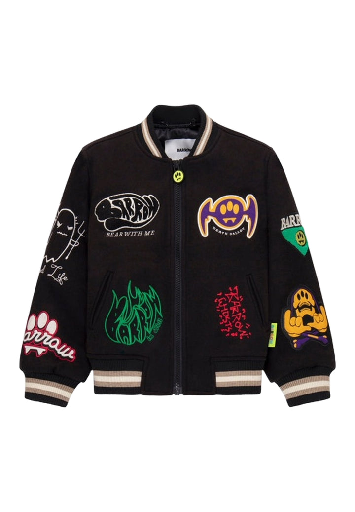 Blouson aviateur noir pour garçon