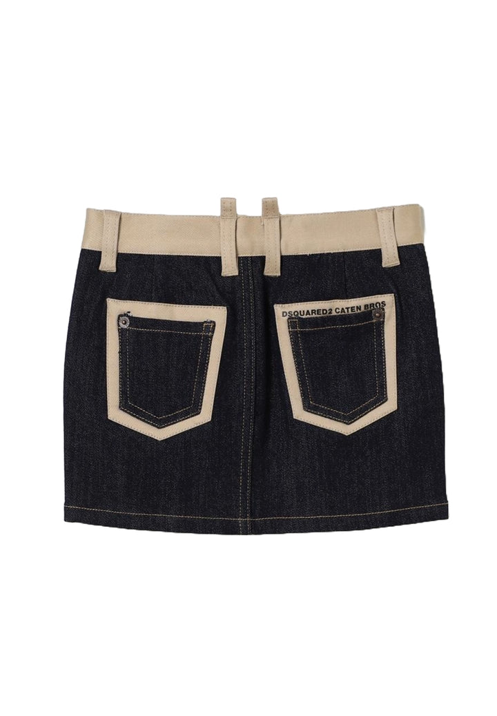Jupe beige pour fille