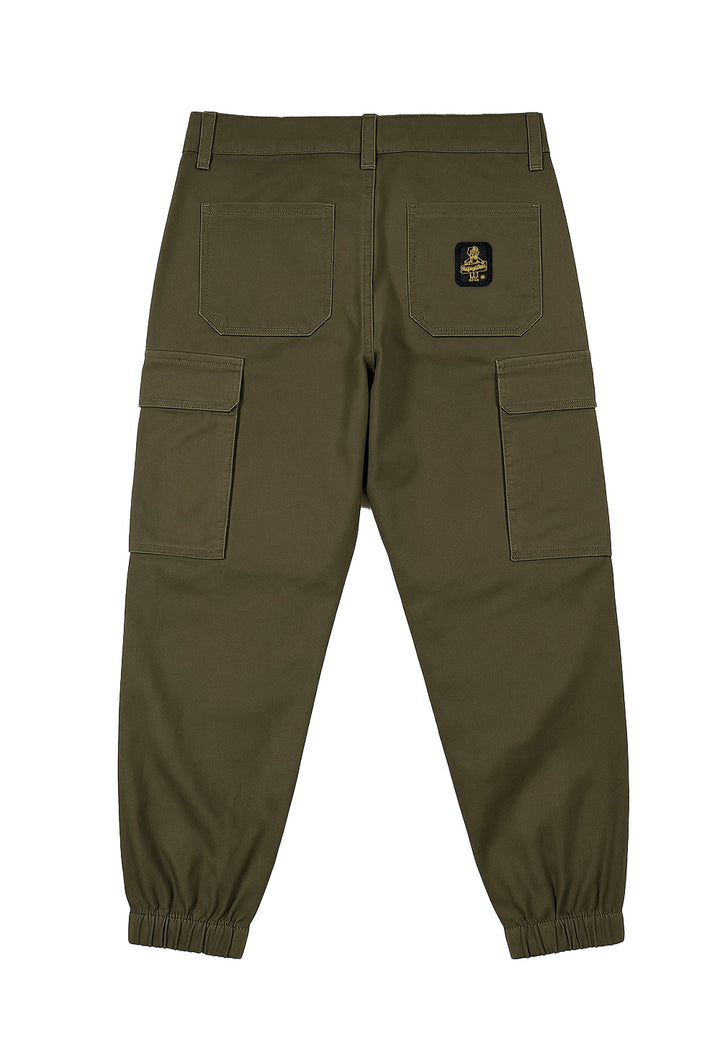 Pantalone cargo verde per bambino