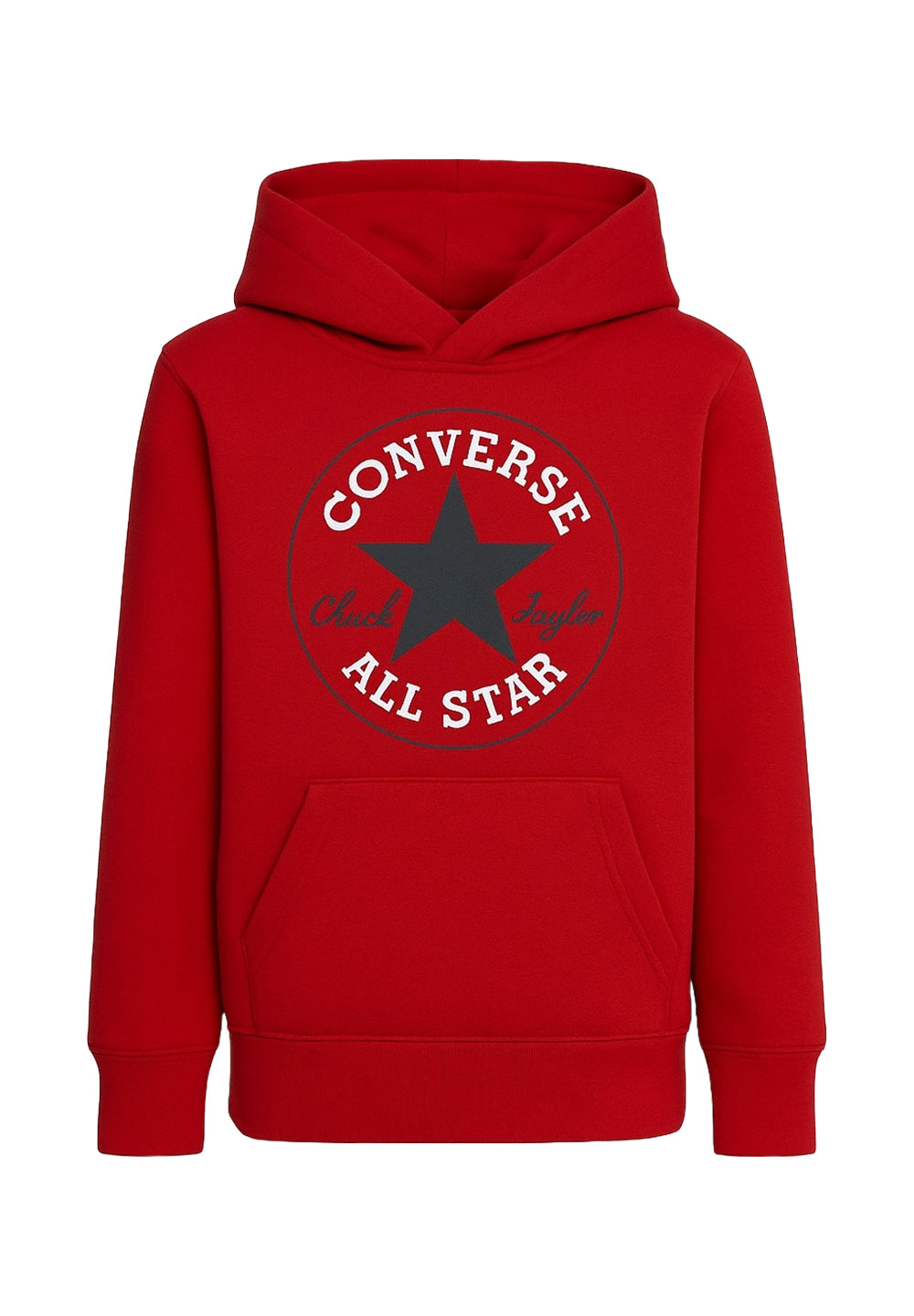 Sweat à capuche rouge pour enfants
