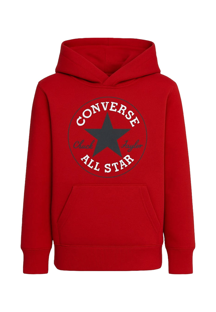 Sweat à capuche rouge pour enfants