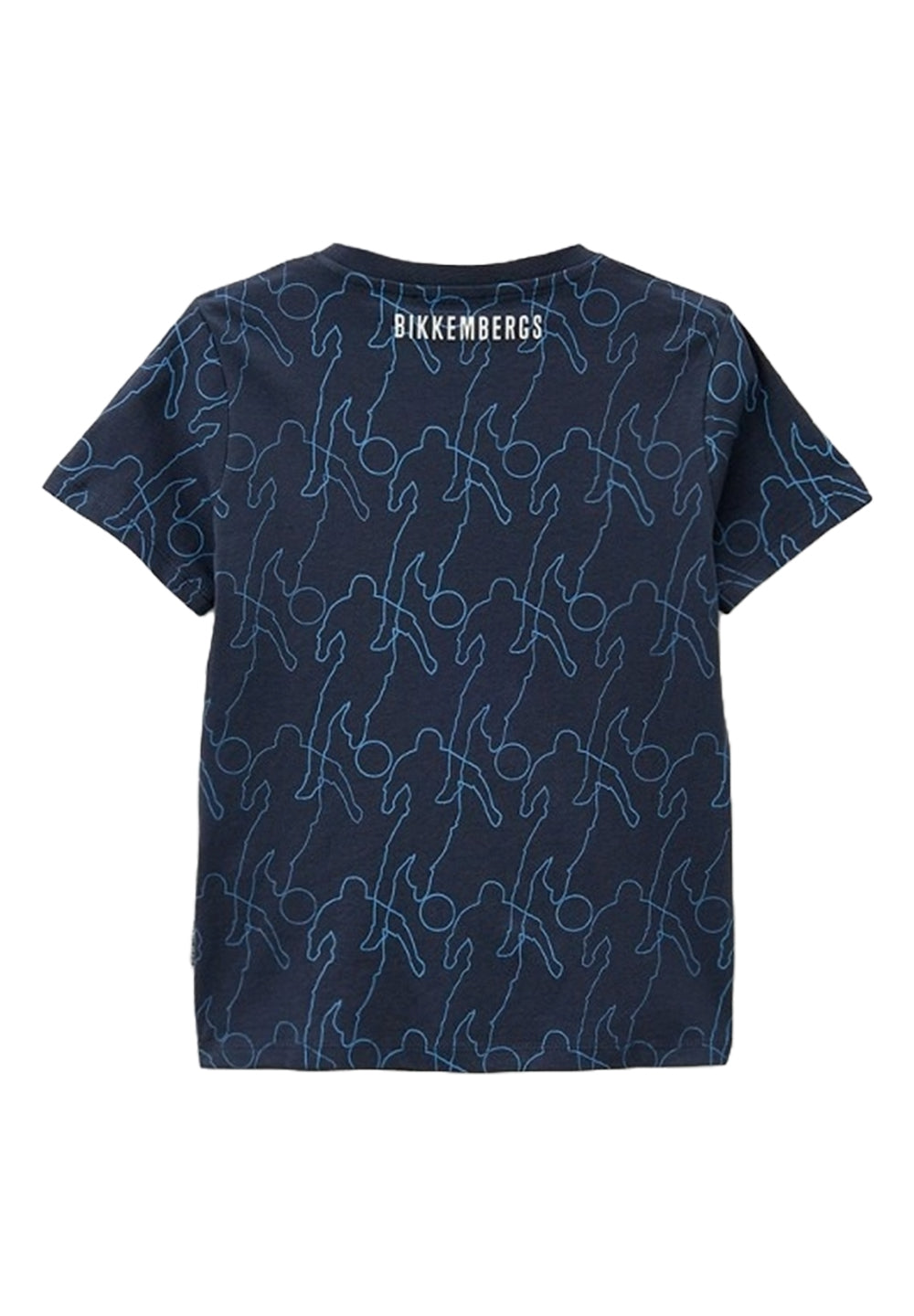 T-shirt blu per bambino