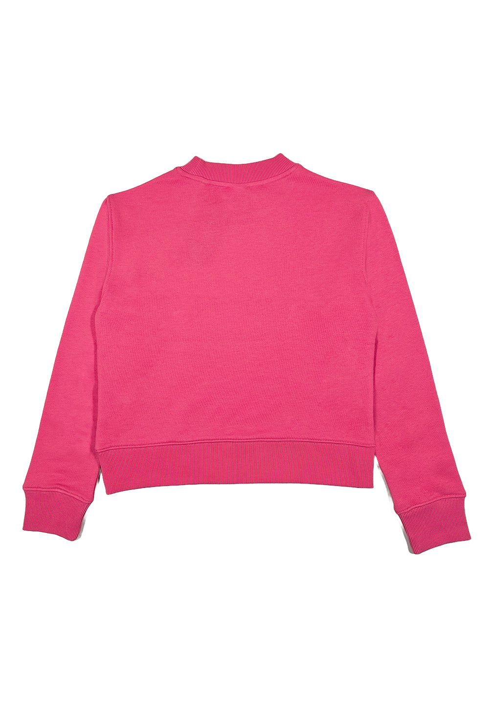 Rosa Sweatshirt mit Rundhalsausschnitt für Mädchen