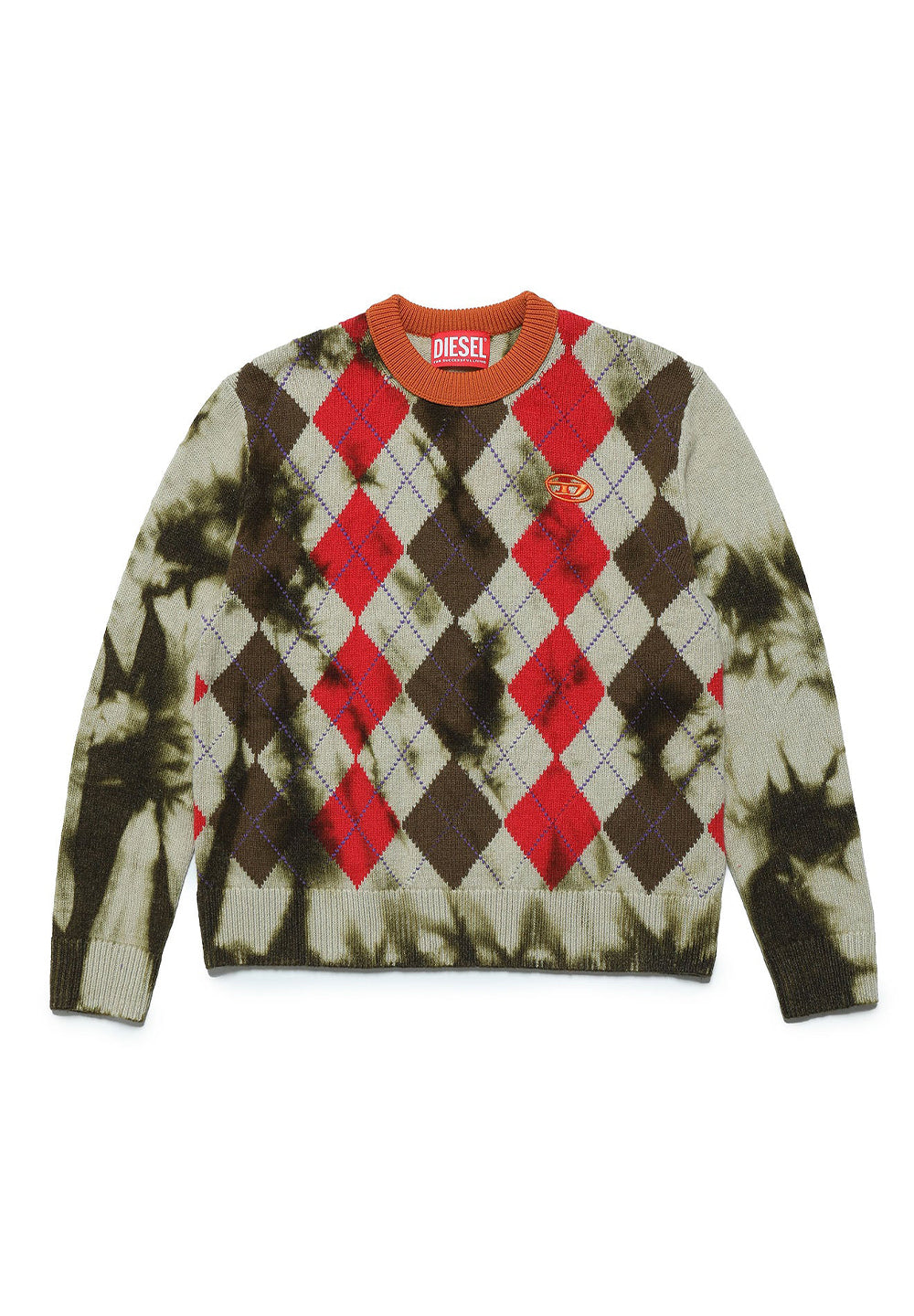 Mehrfarbiger Babypullover