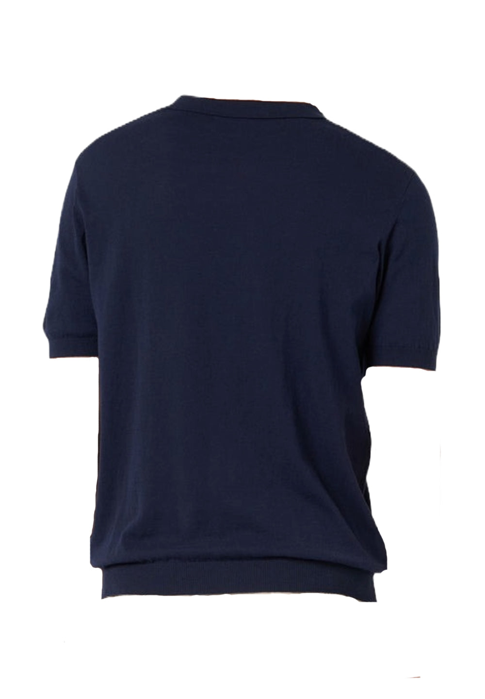 Polo in maglia blu per bambino