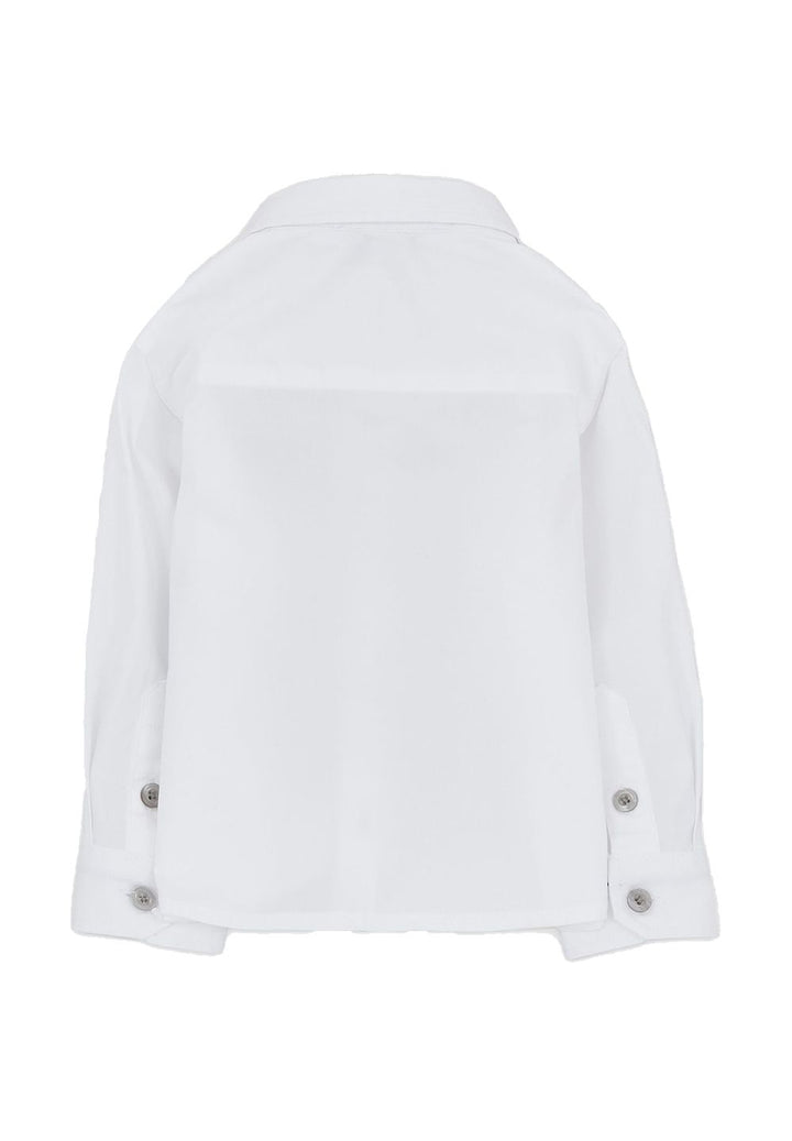 Camicia bianca per neonato