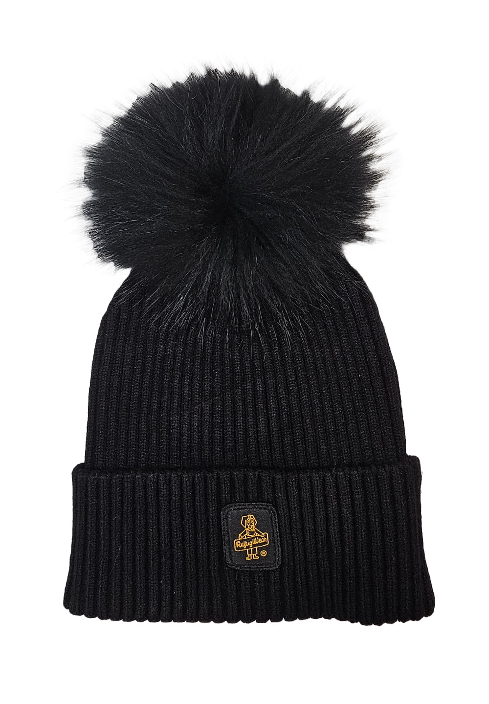 Cappello nero per bambina