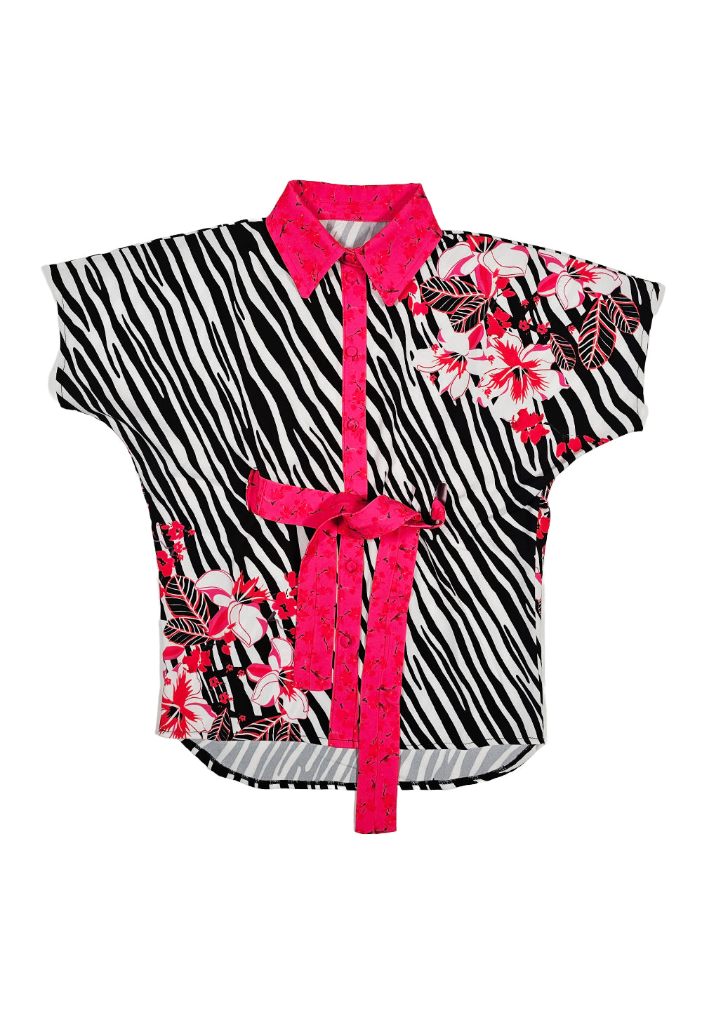 Vestito bianco-nero per bambina - Primamoda kids