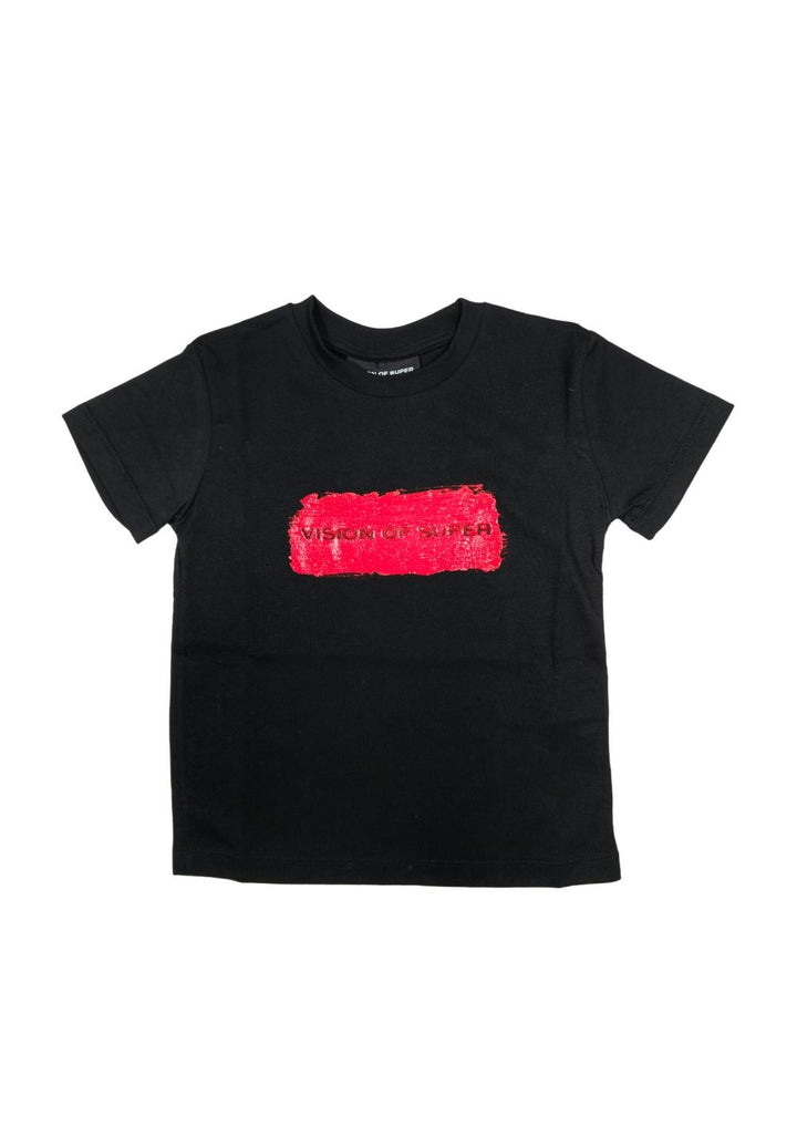 T-shirt nera per bambino - Primamoda kids