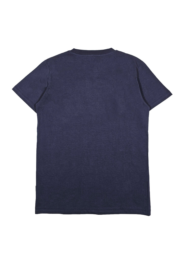 T-shirt blu per bambino
