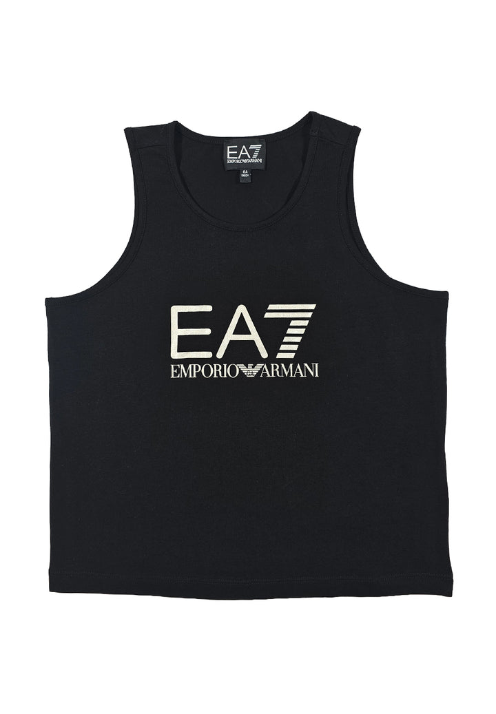 Canotta nera per bambina