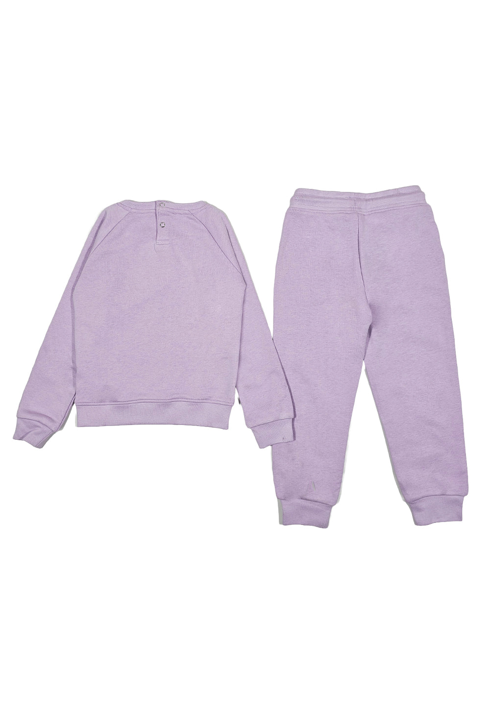 Ensemble sweat-shirt lilas pour bébé fille