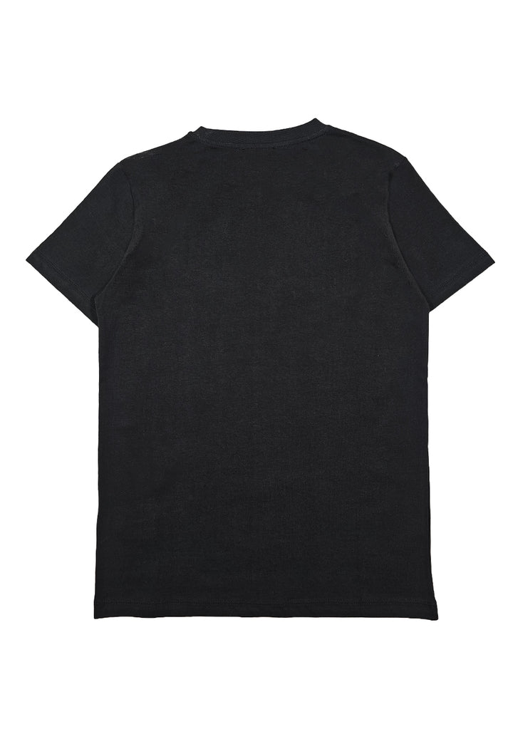 T-shirt nera per bambino