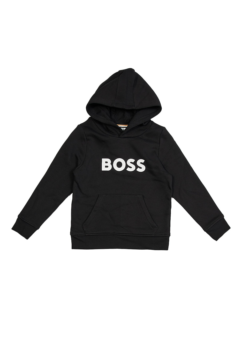 Schwarzes Kapuzensweatshirt für Jungen