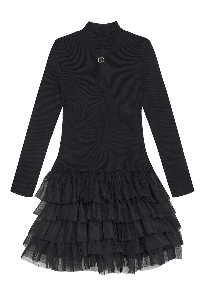 Vestito nero per bambina