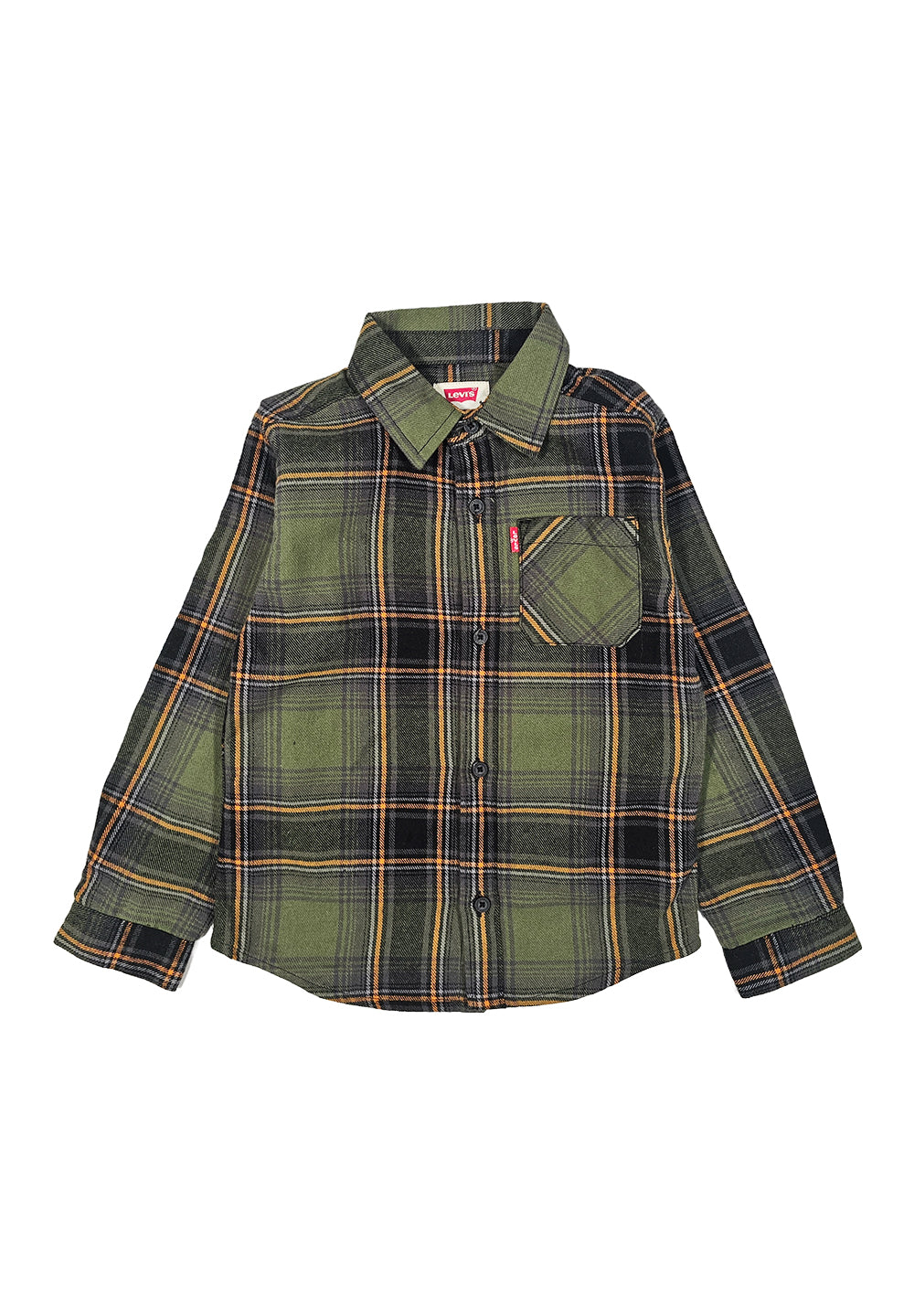 Camicia verde per bambino