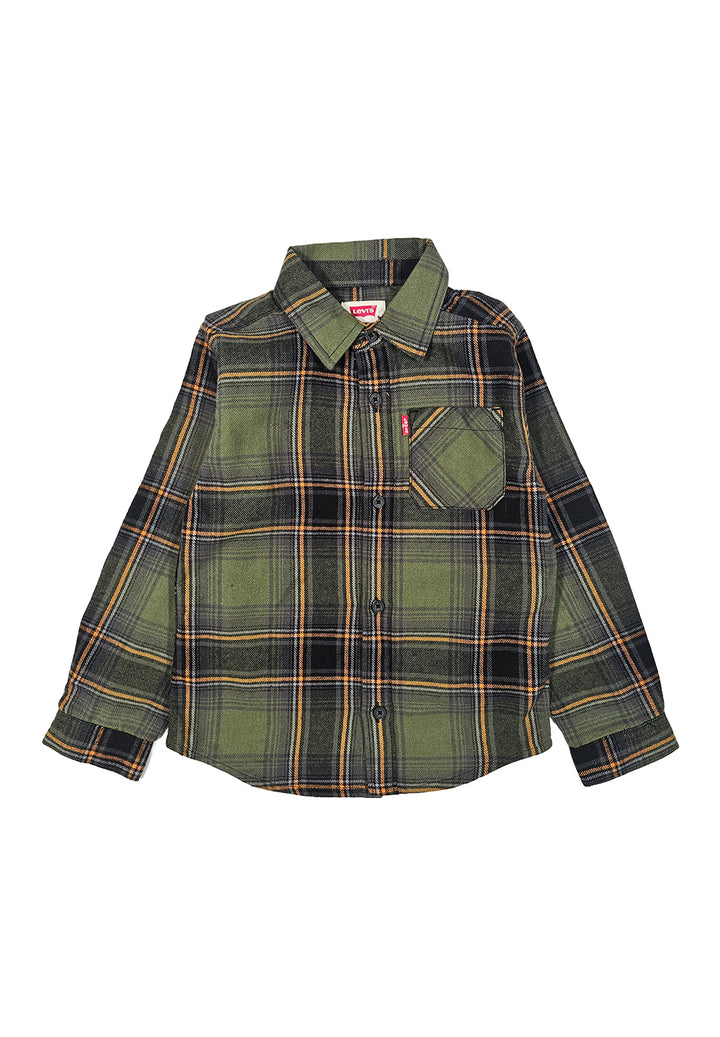 Camicia verde per bambino
