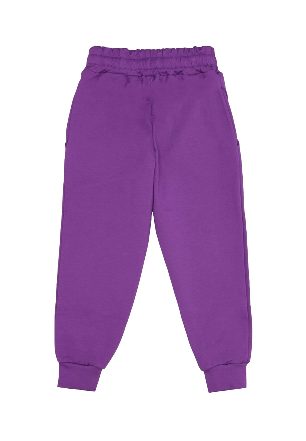 Pantalon de survêtement violet pour fille