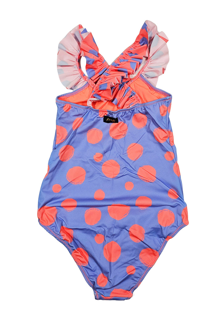Costume intero multicolor per bambina