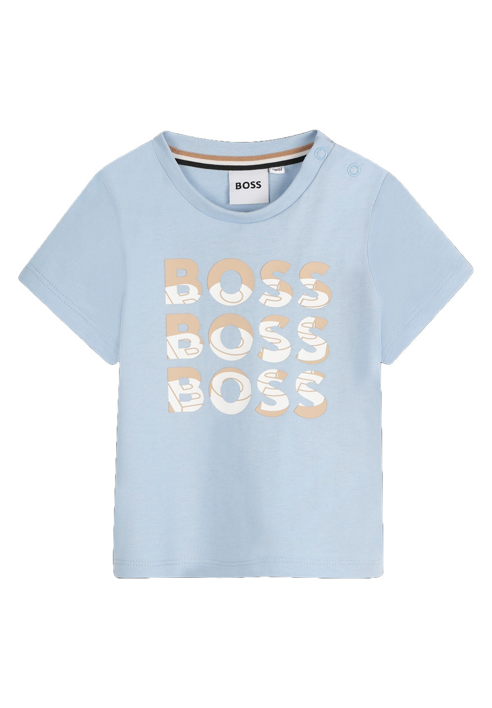 T-shirt bleu clair pour nouveau-nés