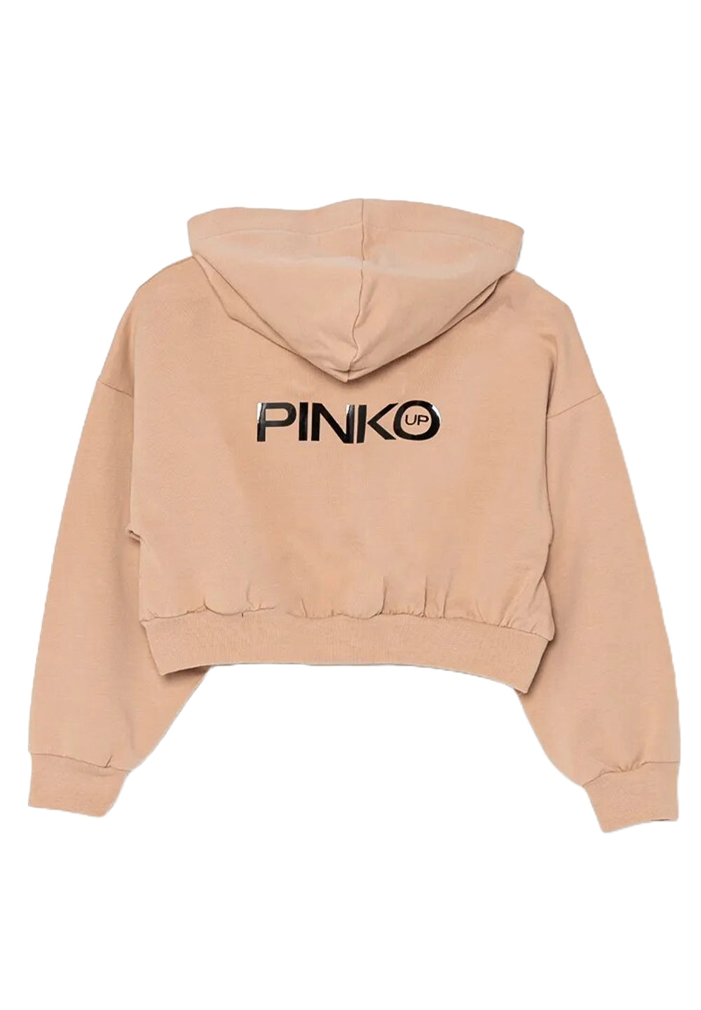 Rosa Sweatshirt mit Reißverschluss für Mädchen