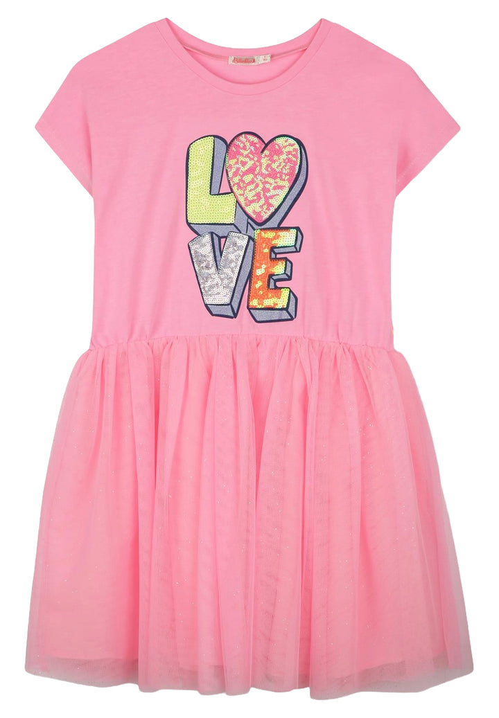 Robe rose pour fille