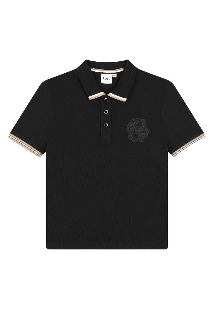 Polo nera per bambino