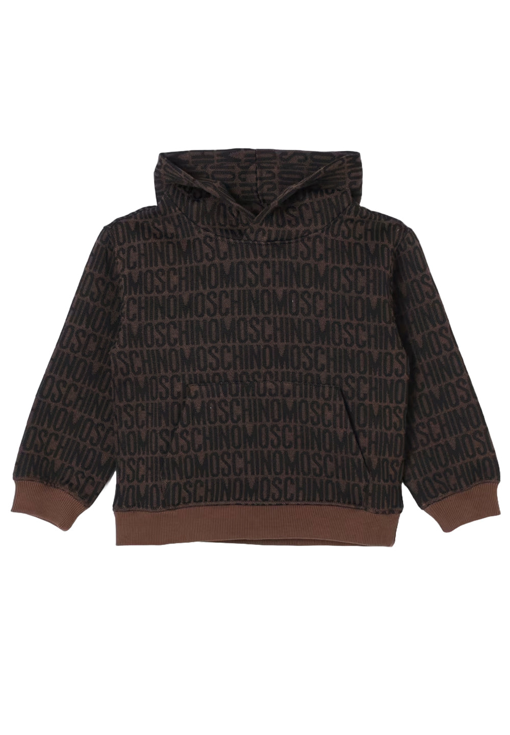 Brauner Kapuzenpullover für Jungen
